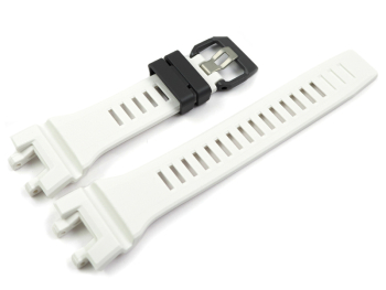 Casio G-Squad Replacement White Resin Watch Strap GBA-900-7A GBA-900