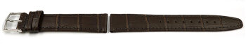 Genuine Festina Dark Brown Leather Watch Strap F16984/2 F16984