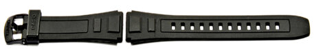 Black Resin Watch Strap Casio WV-59R-1A WV-59R-1AEF WV-59R-1 WV-59R