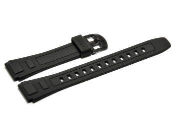 Black Resin Watch Strap Casio WV-59R-1A WV-59R-1AEF...