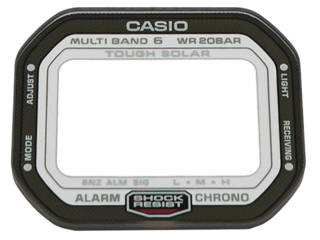 Casio Printed Glas for GW-5000-1 GW-5000 GW-5000U 5000U-1