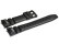 Watch strap Casio for SGW-100, rubber, black