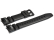 Watch strap Casio for SGW-100, rubber, black