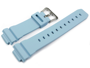 Casio Light Blue Resin Watch Strap DW-5600SC-2 DW-5600SC