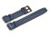 Watch strap Casio for WS-300-2, rubber, dark-blue