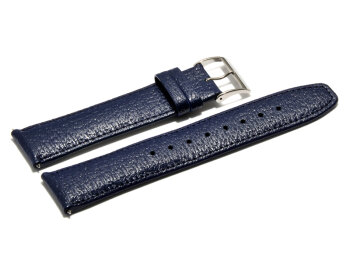 Casio Watch strap for WVQ-560LE-8AV, Leather, blue