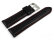 Festina Replacement Black Leather Watch Band with Red Stitching for F20561/4 F20561