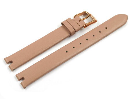 Genuine Lotus Rose Colored Leather Watch Band for 18459/2...