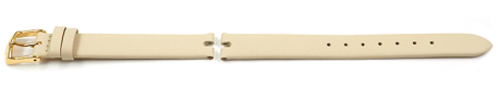 Genuine Lotus Cream Colored Leather Watch Band for 18459/1 18459