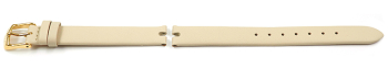 Genuine Lotus Cream Colored Leather Watch Band for...