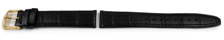 Festina Black Leather Watch Stap F20010 F20010/1 F20010/2 F20010/4