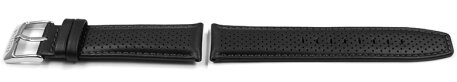 Genuine Festina Black Leather Replacement Watch Strap suitable for F16585