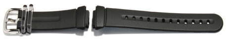 Casio Black Resin Watchband suitable for BG-1004AN to replace the fabric cloth strap