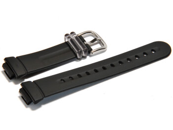 Casio Black Resin Watchband suitable for BG-1004AN to...