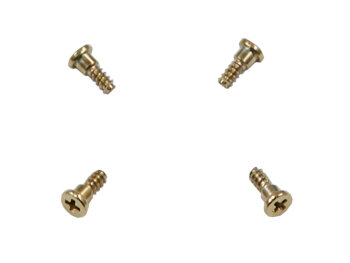 4 Genuine Casio goldtone screws DW-5600THC for positions...