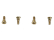 4 Genuine Casio goldtone steel screws DW-5600BBMB-1ER DW-5600BBMB for positions 1H 5H 7H and 11H