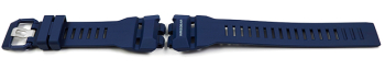 Casio G-Squad Replacement Blue Resin Watch Strap GBD-100-2