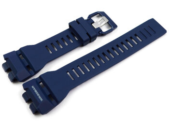 Casio G-Squad Replacement Blue Resin Watch Strap GBD-100-2