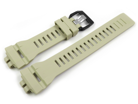 Genuine Casio Replacement Light Beige Resin Watch Band...