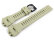 Genuine Casio Replacement Light Beige Resin Watch Band GBD-200-1 GBD-200SM-1A6