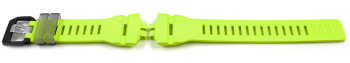 Genuine Casio Replacement Lime Green Resin Watch Band GBD-200-9 GBD-200-9ER