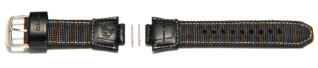 Watch strap Casio for AMW-700B,AMW-700,Textile/Leather,black