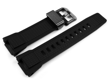 Genuine Casio Black Resin Watch Strap MTG-B3000B-1A