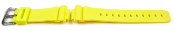 Casio Yellow Resin Watch Strap DW-6900PL-9