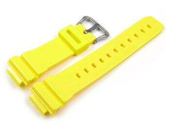 Casio Yellow Resin Watch Strap DW-6900PL-9