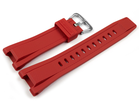 Casio Red Resin Watch Strap GST-S300G-1A4