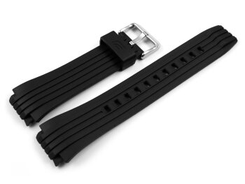 Casio Replacement Black Resin Watch Strap for ECB-950MP-1A