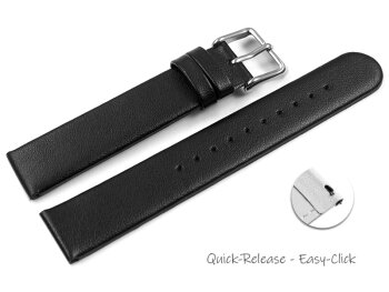 Vegan Quick Release Apple Fibre Black Watch Strap 12mm 14mm 16mm 18mm 20mm 22mm