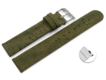 Vegan Quick Release Cork Avocado Watch Strap 12mm 14mm 16mm 18mm 20mm 22mm