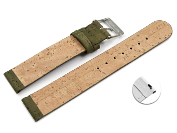 Vegan Quick Release Cork Avocado Watch Strap 12mm 14mm 16mm 18mm 20mm 22mm