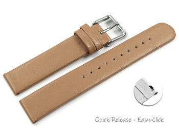Vegan Quick Release Apple Fibre Light Brown Watch Strap 12mm 14mm 16mm 18mm 20mm 22mm