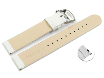 Vegan Quick Release Apple Fibre White Watch Strap 12mm 14mm 16mm 18mm 20mm 22mm