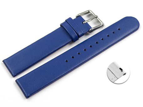 Vegan Quick Release Apple Fibre Blue Watch Strap 12mm...