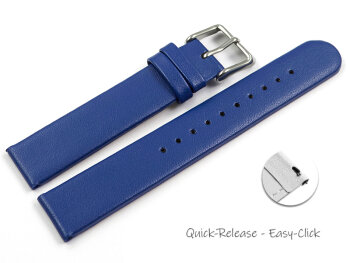 Vegan Quick Release Apple Fibre Blue Watch Strap 12mm...