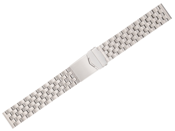 Titan metal watch band - mat - 20 mm