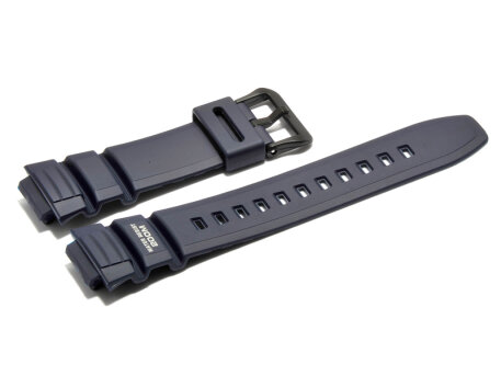 Casio Watch strap for WV-200, AE-2000W, rubber, dark blue