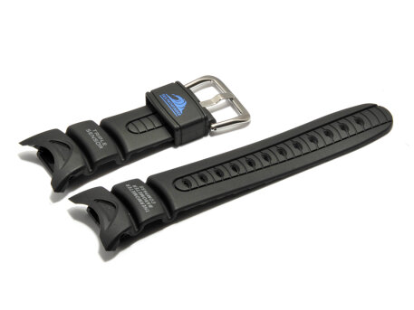 Genuine Casio Replacement Black Rubber Watch Strap for...