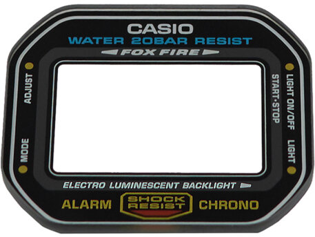 Genuine Casio Replacement GLASS for DW-5600E-1