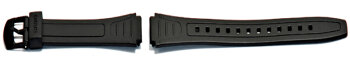 Casio Black Resin Watch Strap W-800H W-800HG W-800HM 