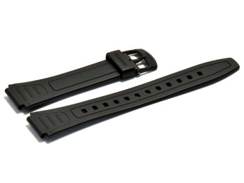 Casio Black Resin Watch Strap W-800H W-800HG W-800HM