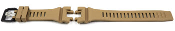 Casio G-Squad Replacement Beige Resin Watch Strap...