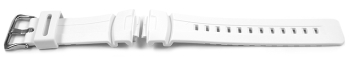 Genuine Casio White Resin Watch Strap G-100CU-7A