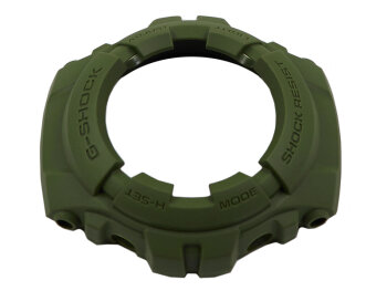 Genuine Casio Military Green Resin Watch Strap G-100CU-3A