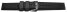 Quick Release Watch strap Silicone Tire profile black 18mm 20mm 22mm