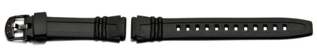 Genuine Casio Black Resin Watch strap for HDD-600, HDD-600G