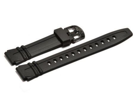 Genuine Casio Black Resin Watch strap for HDD-600, HDD-600G